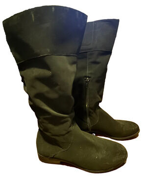 Style & Co Kelimae Black Knee High Boots Women’s Size 8M Slouchy Pull On